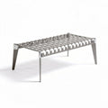 Lounge tafel van metaal voor de buitenruimte - 120 x 60 x 30cm