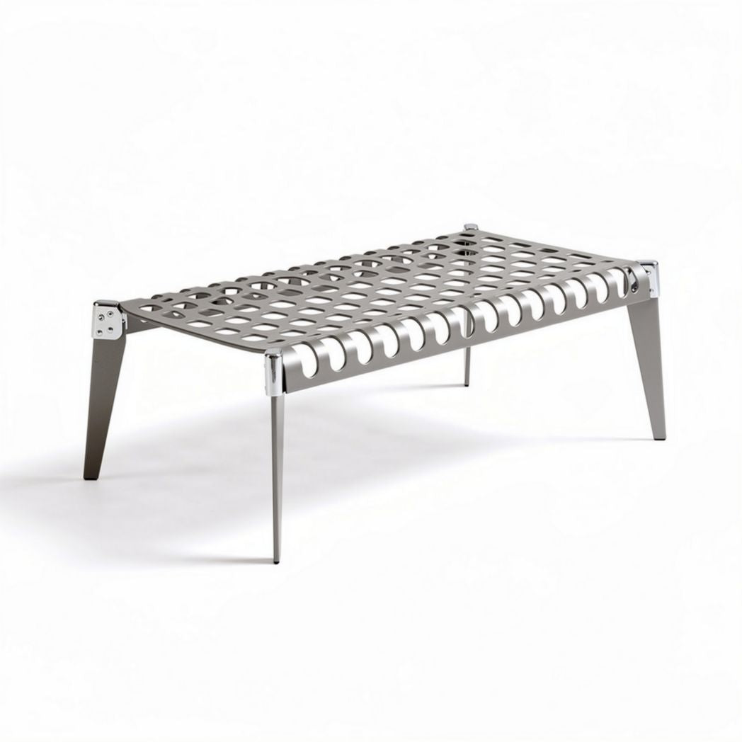 Lounge tafel van metaal voor de buitenruimte - 120 x 60 x 30cm